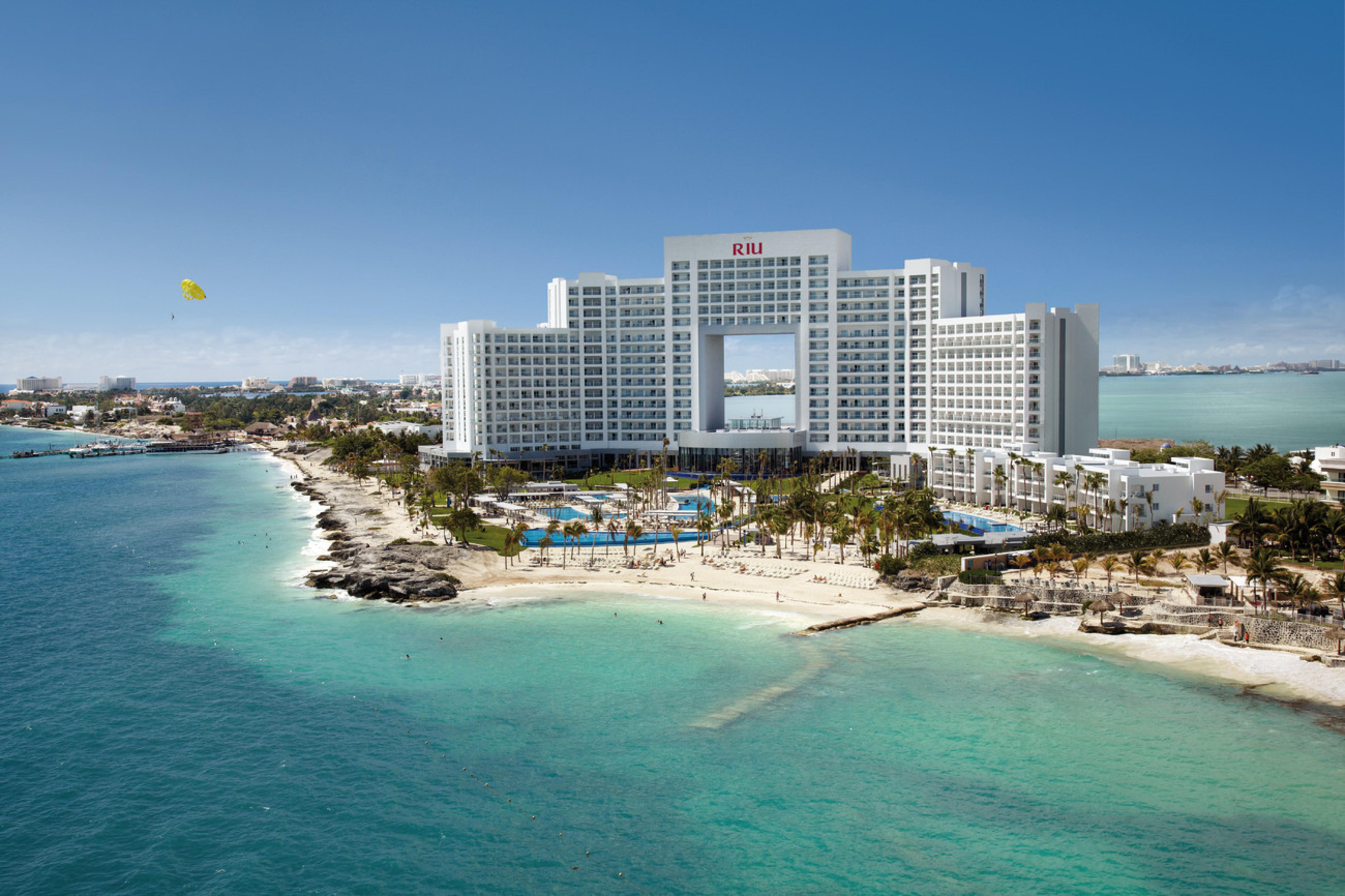 Riu Palace Peninsula Hotel Cancún Exterior foto