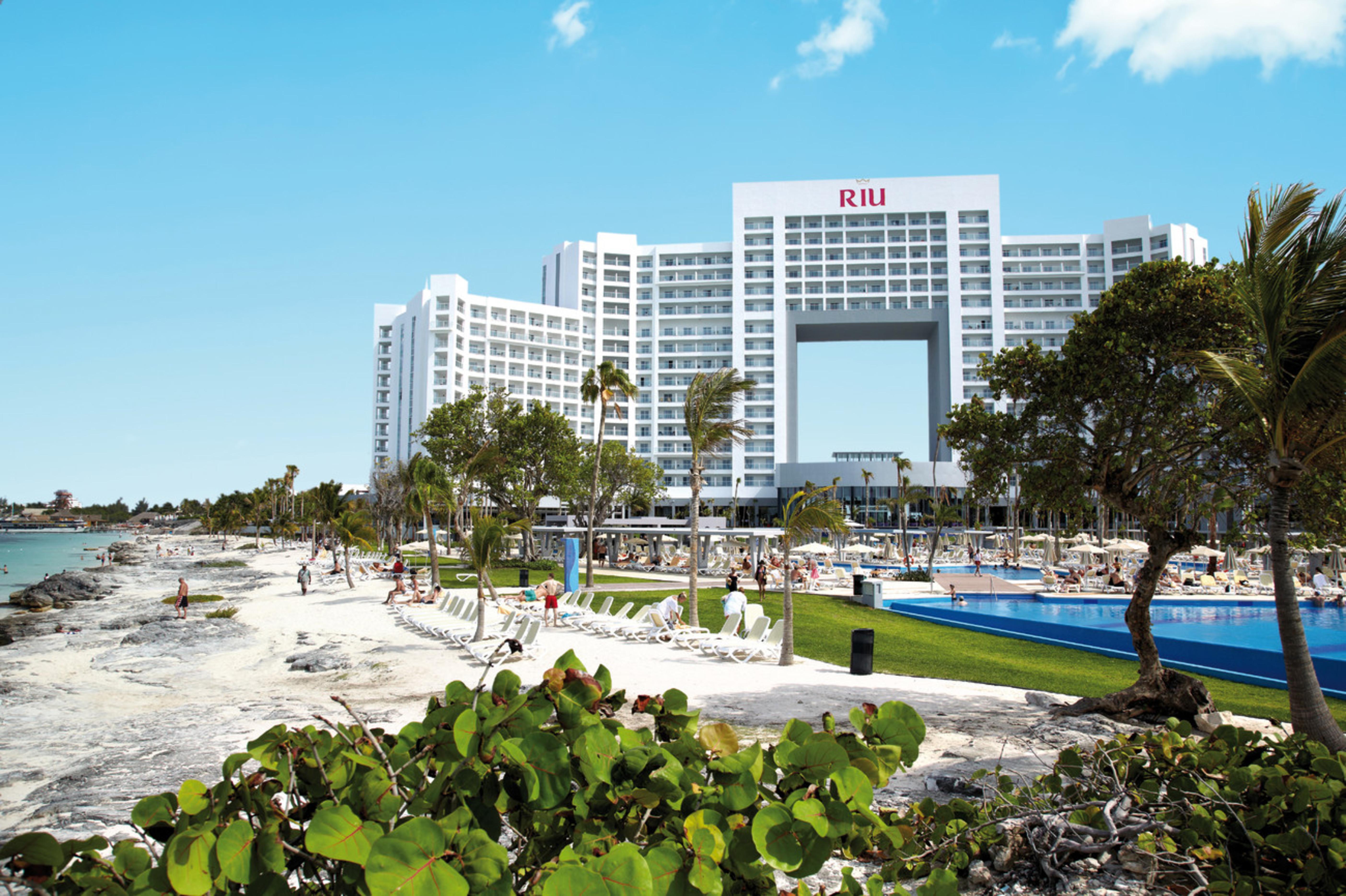 Riu Palace Peninsula Hotel Cancún Exterior foto